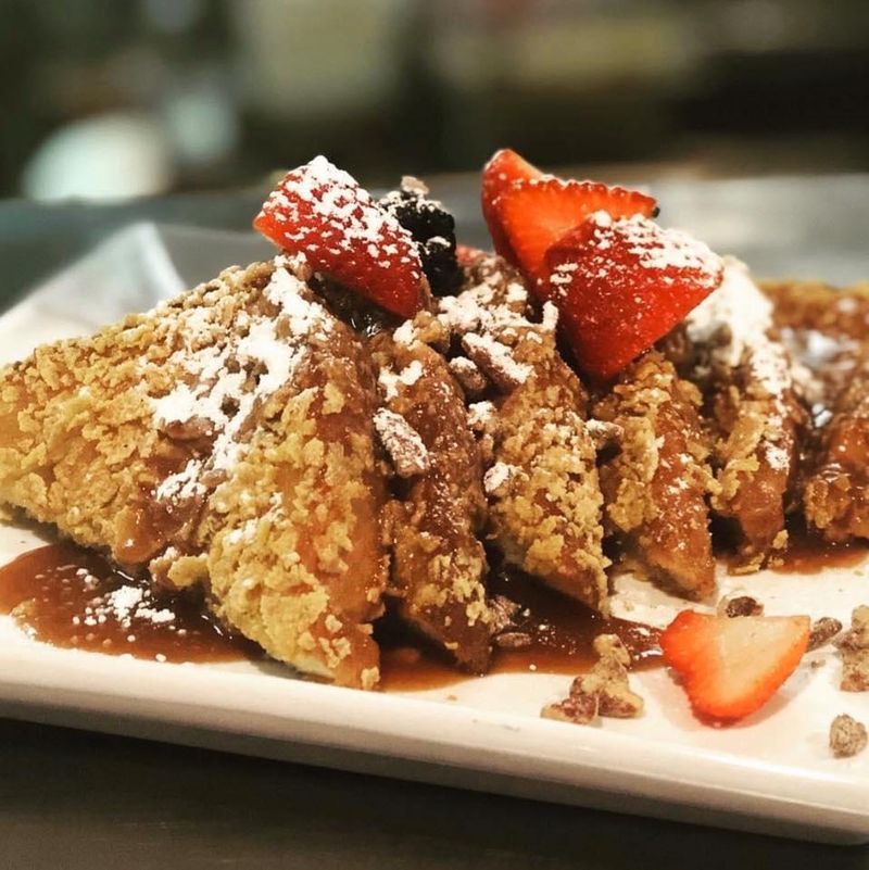 Cornflake Crusted French Toast