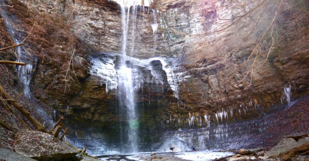 This Pennsylvania Park Has a Bubbling Salt Spring, 3 Waterfalls, and a Boardwalk Trail