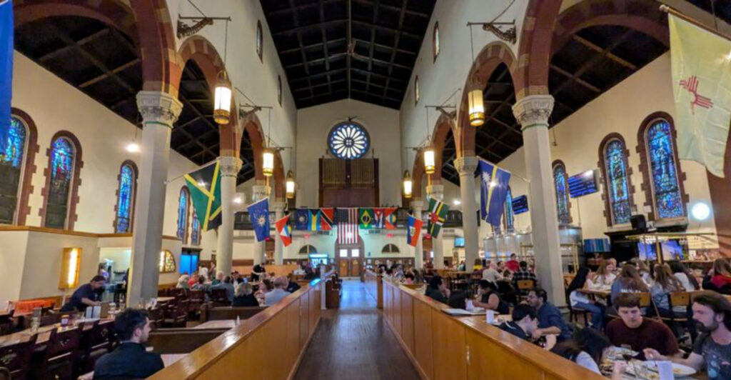 This Pittsburgh Restaurant Feels Like Dining Inside a Cathedral
