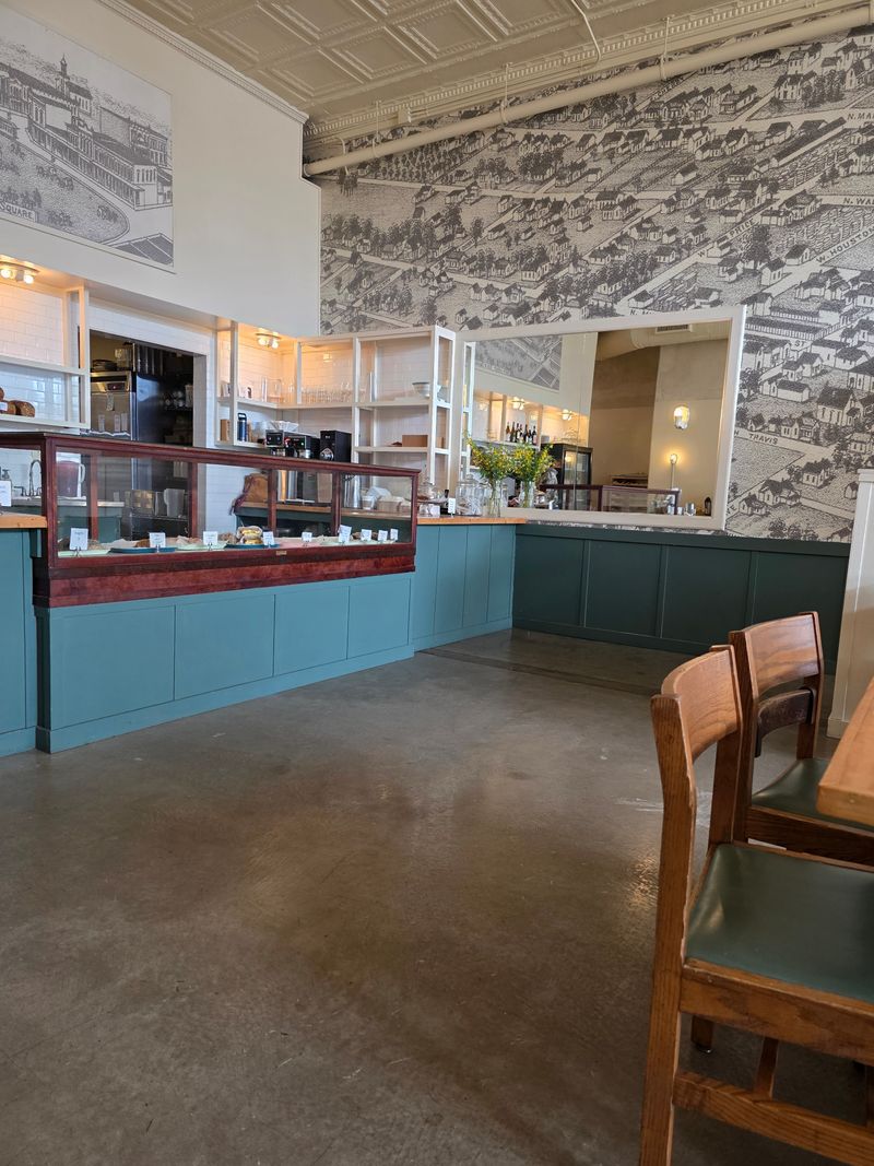 Morning at the Marble Counter