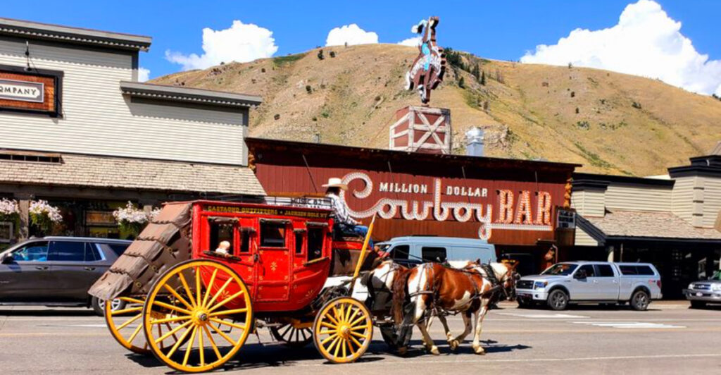This Wyoming Bar in Jackson Feels Like a Step Straight Into the Old West