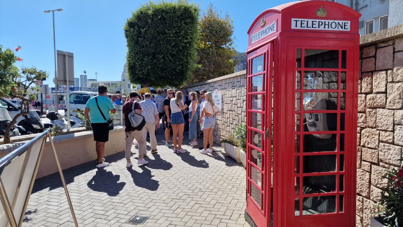Gibraltar and Spain Border