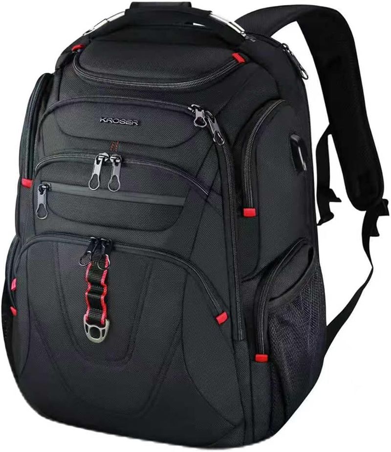 KROSER TSA Friendly Travel Laptop Backpack 17.3″ XL
