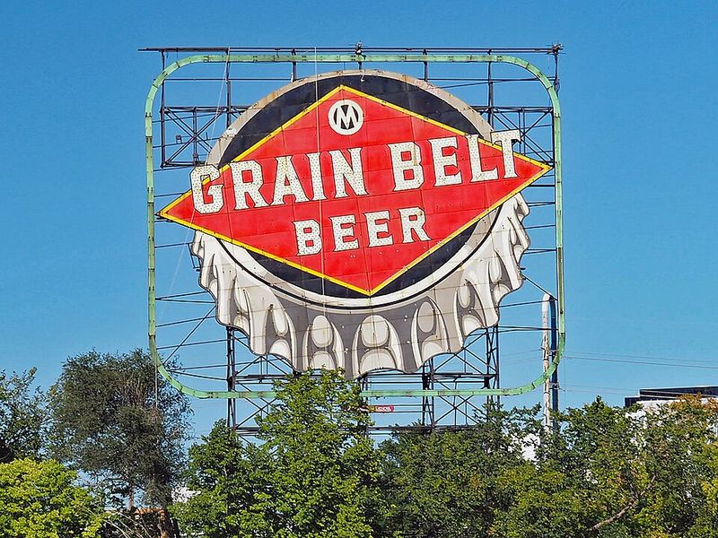 Historic billboards and hand painted signs