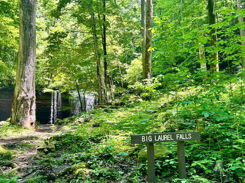 Big Laurel Falls, Sheep Cave Falls, and more