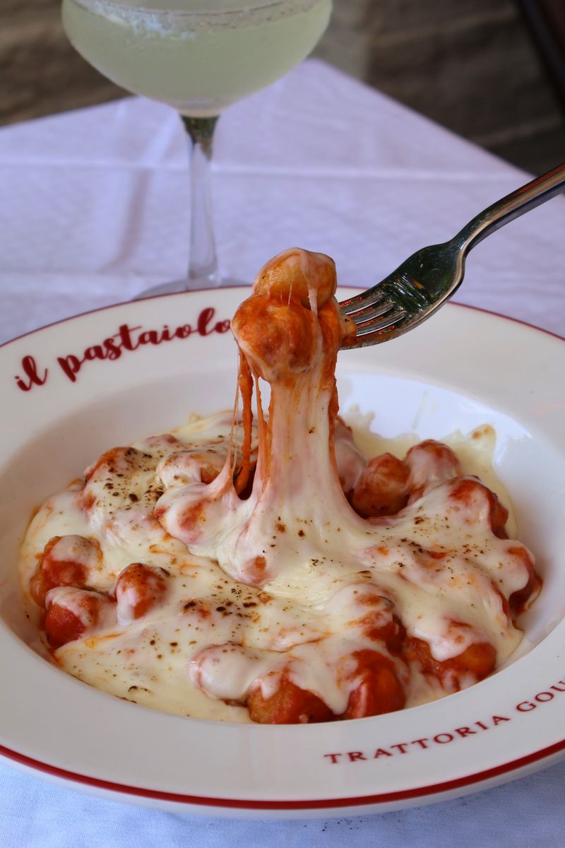 Gnocchi Cacio e Pepe Tableside