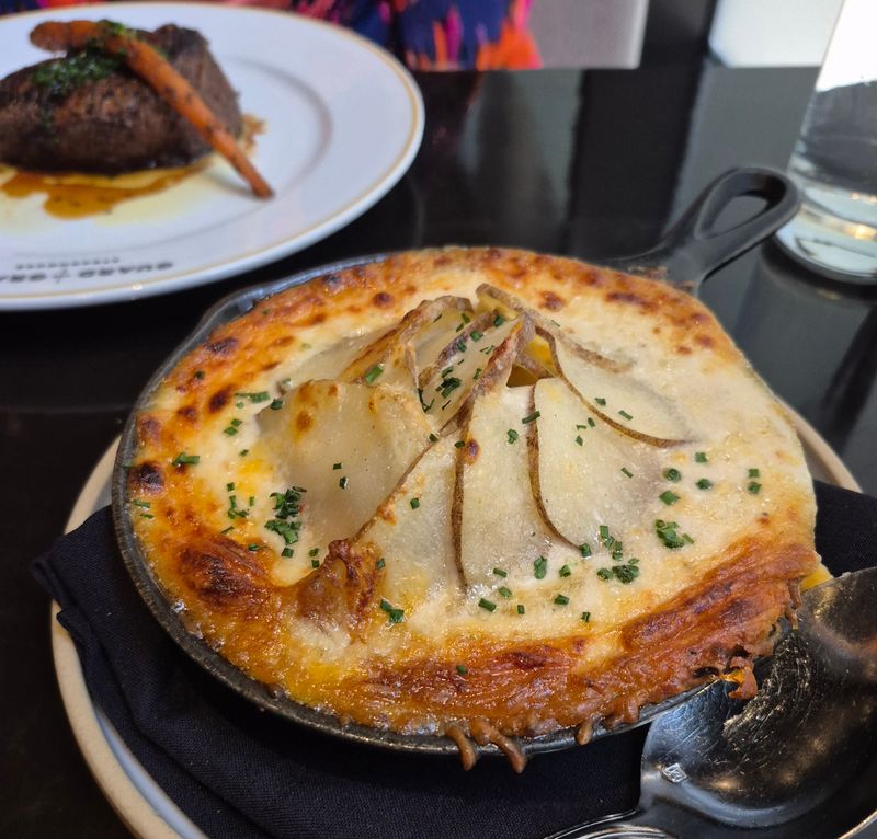 French Onion Soup and Caesar, Half Portions Welcome