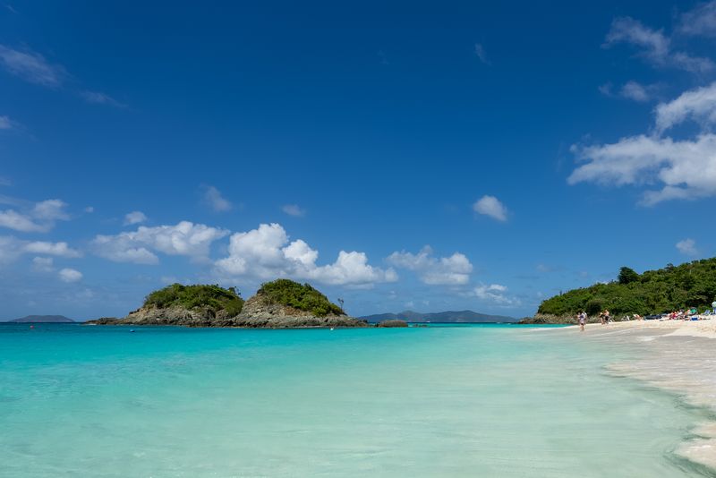 Trunk Bay delivers that 'postcard water' plus an underwater snorkel trail