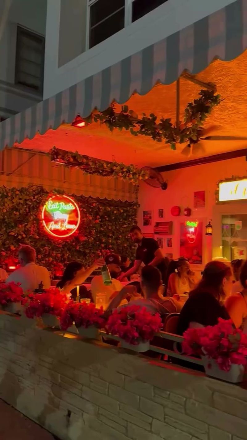 Patio Atmosphere on Collins Ave