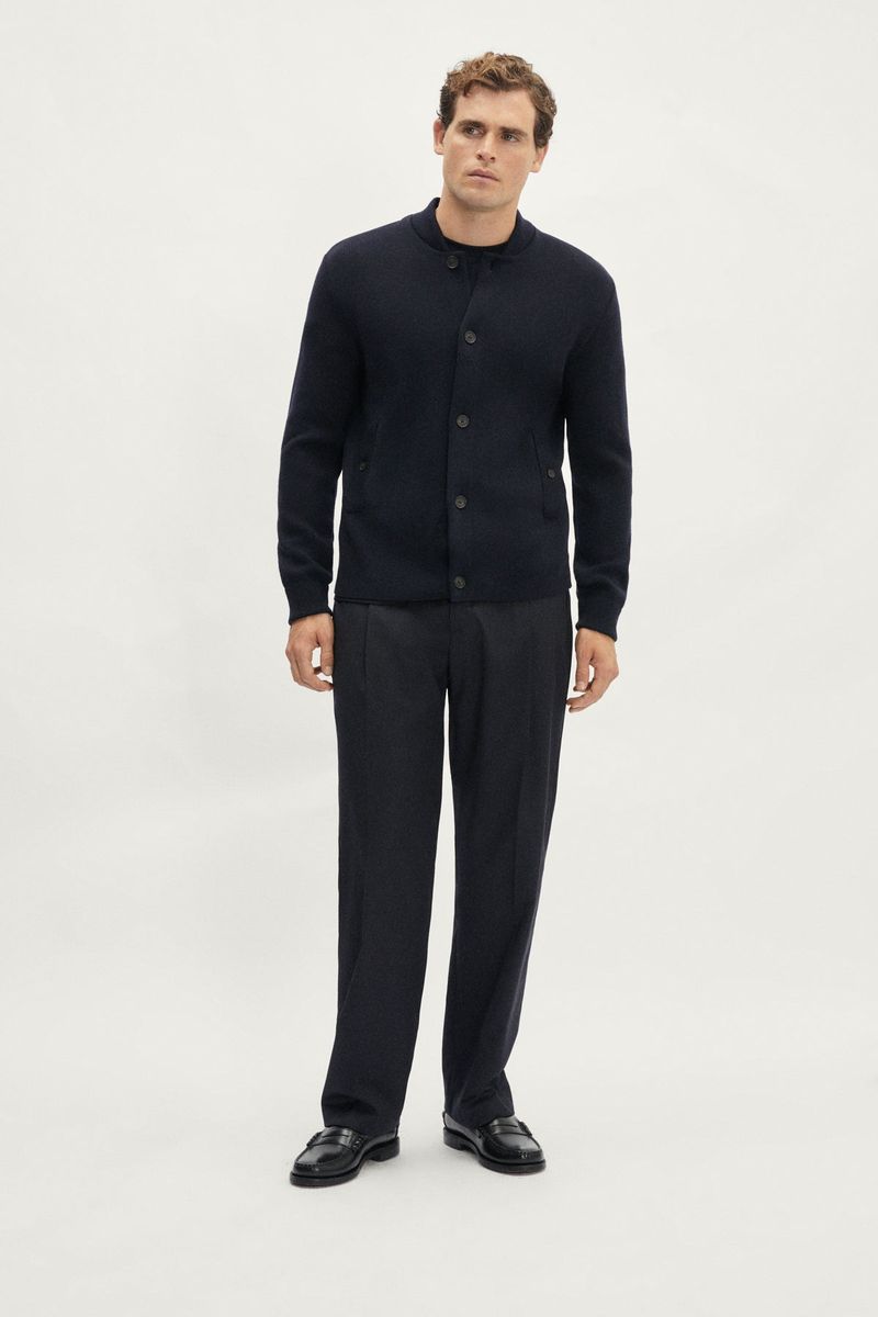 Artknit Studios Merino Wool Bomber