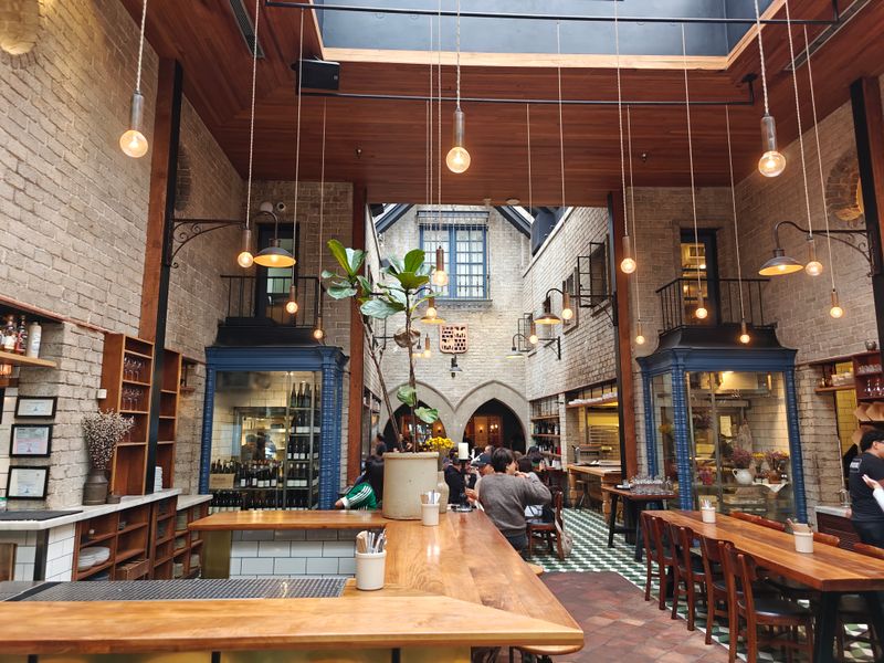 Evening Cocktails at the Bar