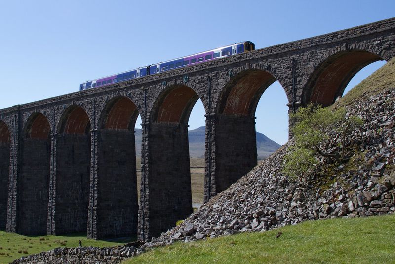 Settle–Carlisle Line (England): Settle area ↔ Carlisle (often reached via Leeds)