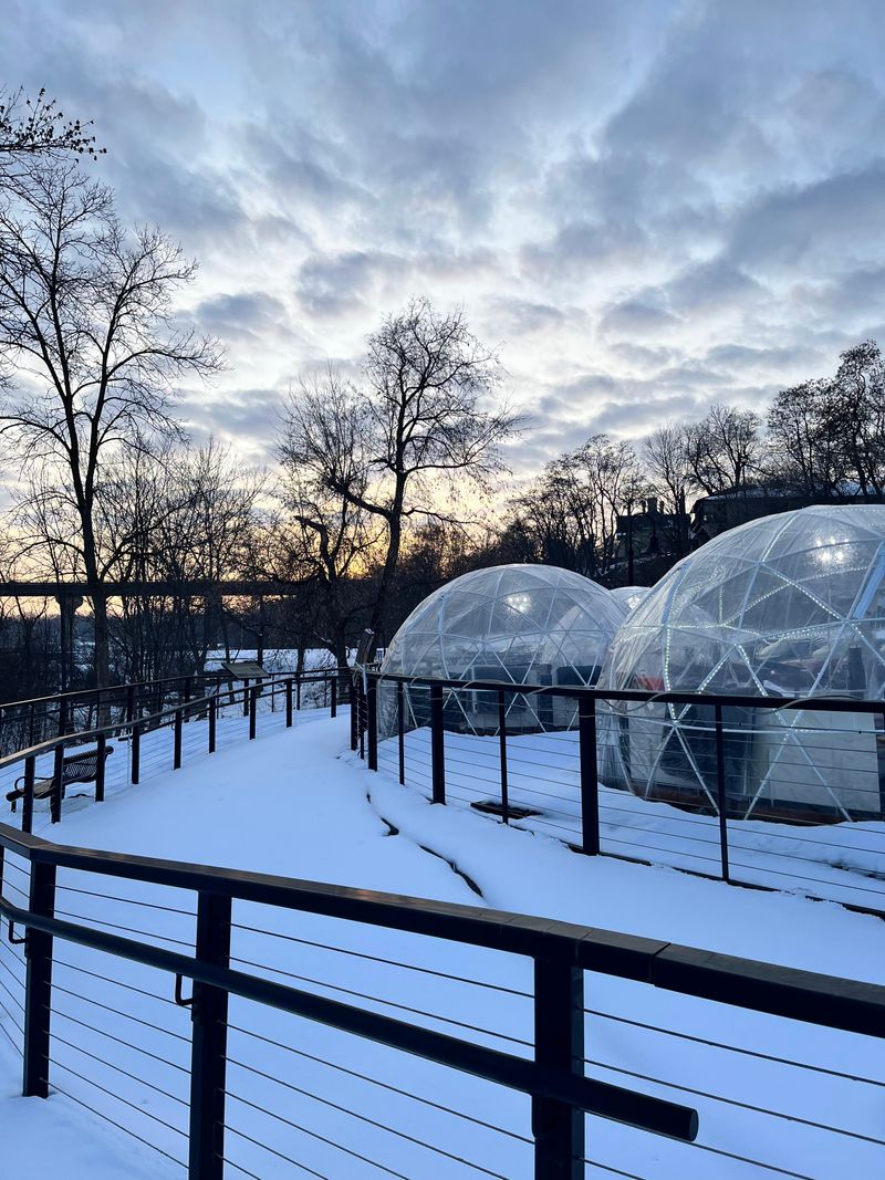 Seasonal Igloos and Patio Evenings