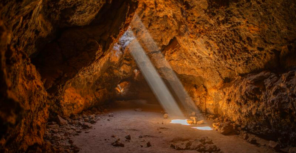 You Can Hike Through a Lava Tube in Mojave National Preserve