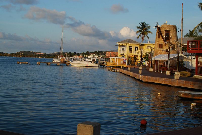 The USVI feels foreign, in the best way, but English is the official language