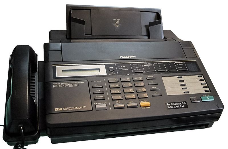 Fax Machines (Still!)