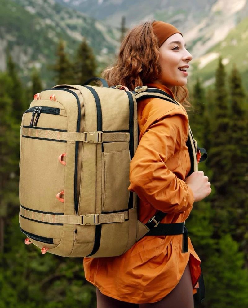 Tolaccea Travel Laptop Backpack (expandable 45 L)