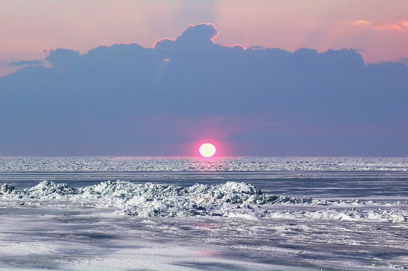 12. Scientists say Lake Erie’s ice is becoming harder to predict