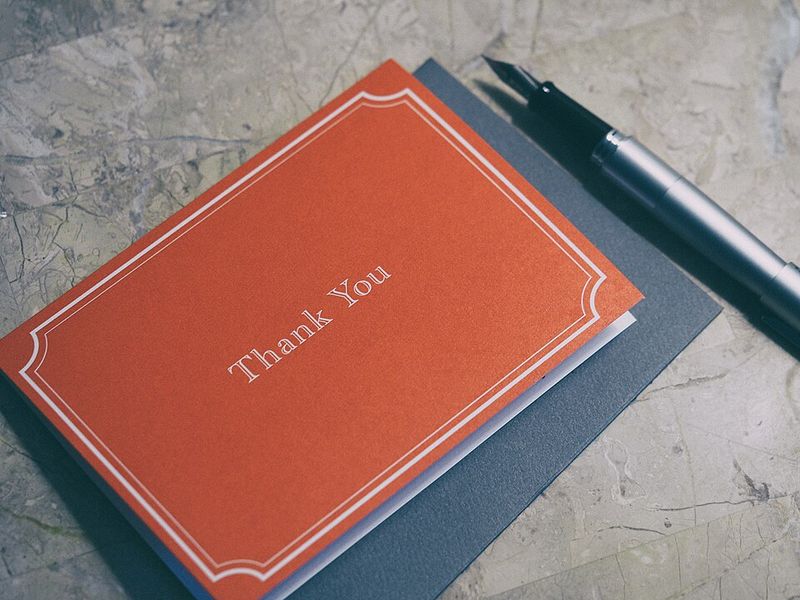 Writing Thank-You Notes by Hand