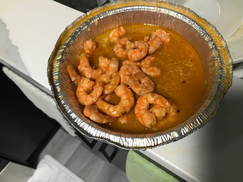 The Garlic Shrimp and Other Menu Items