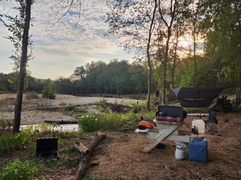 Primitive Camping With Natural Rewards