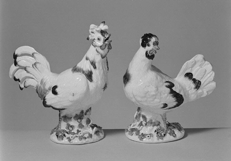 Decorative Ceramic Roosters