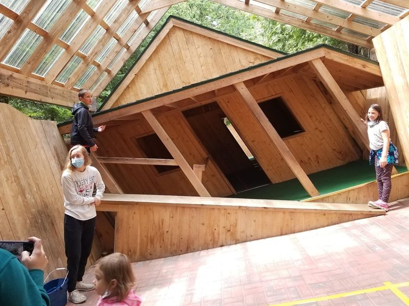 Inside The Tilted House Tour