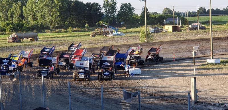 Sprint Cars Are the Main Attraction