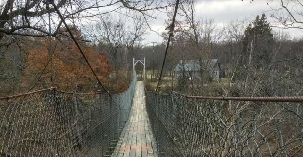 A Walk Across This Oklahoma Bridge Will Get Your Heart Racing