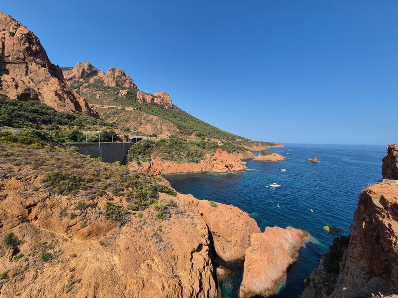 Corniche d'Or, French Riviera, France