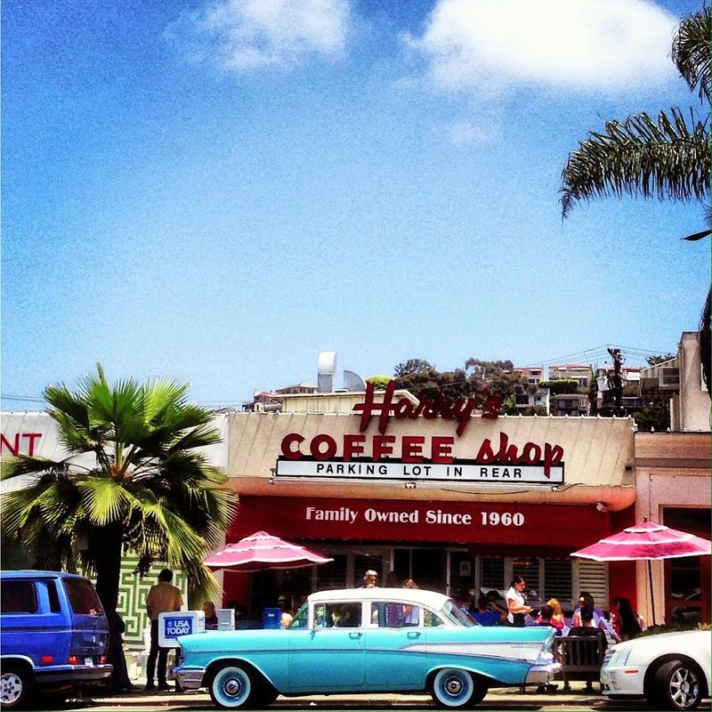 Harry’s Coffee Shop, La Jolla, California