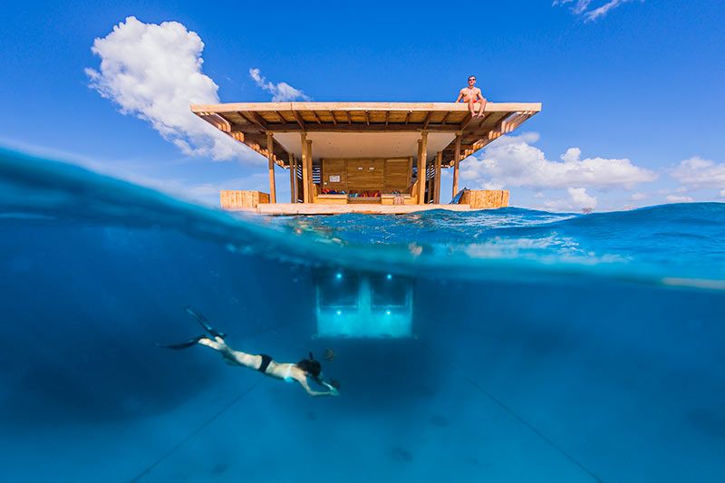 The Manta Resort – Underwater Room (Pemba Island, Tanzania)