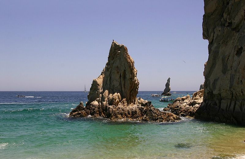 Cabo San Lucas, Mexico - Sea arches and night energy