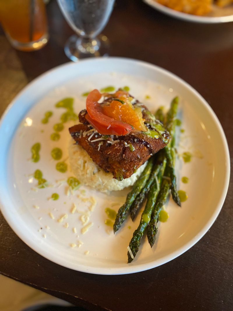 Pan Seared Walleye and Risotto