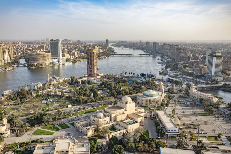 Cairo, Egypt — Nile's Endless Continuity