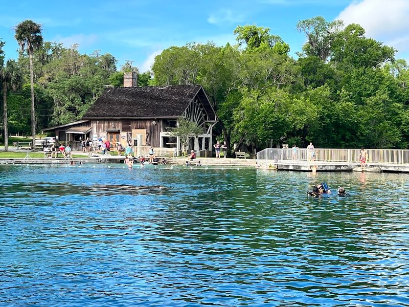 The Natural Spring and Swimming Area Right Outside