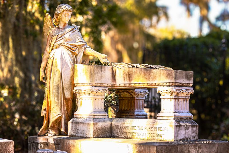Slow Time in Bonaventure Cemetery