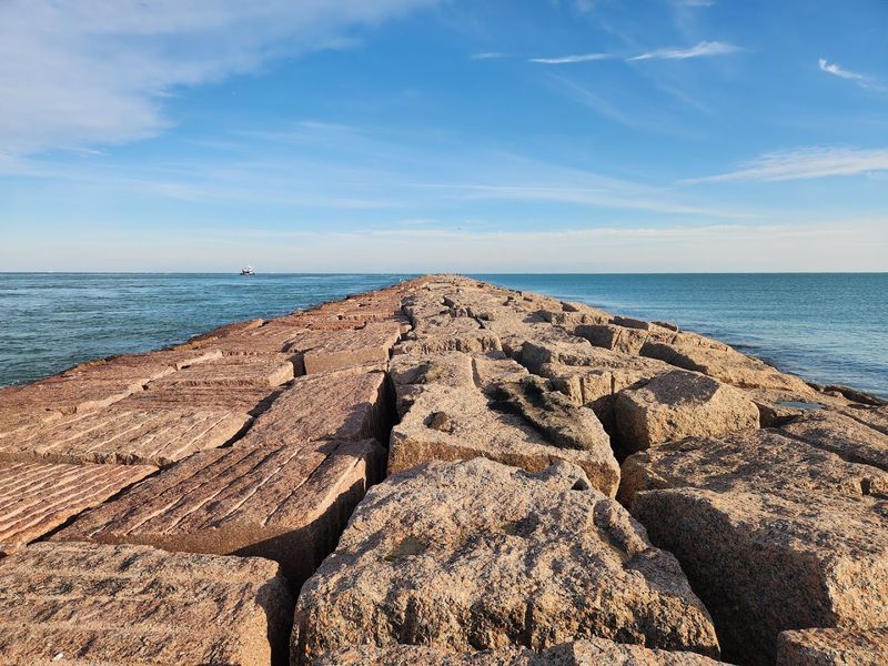 Port Aransas Jetties — Texas Gulf Coast