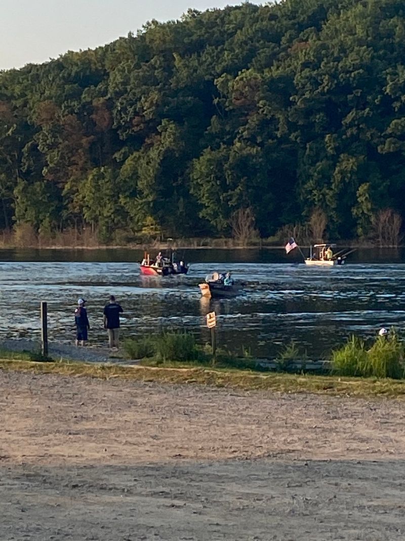 Fishing the drop offs and points