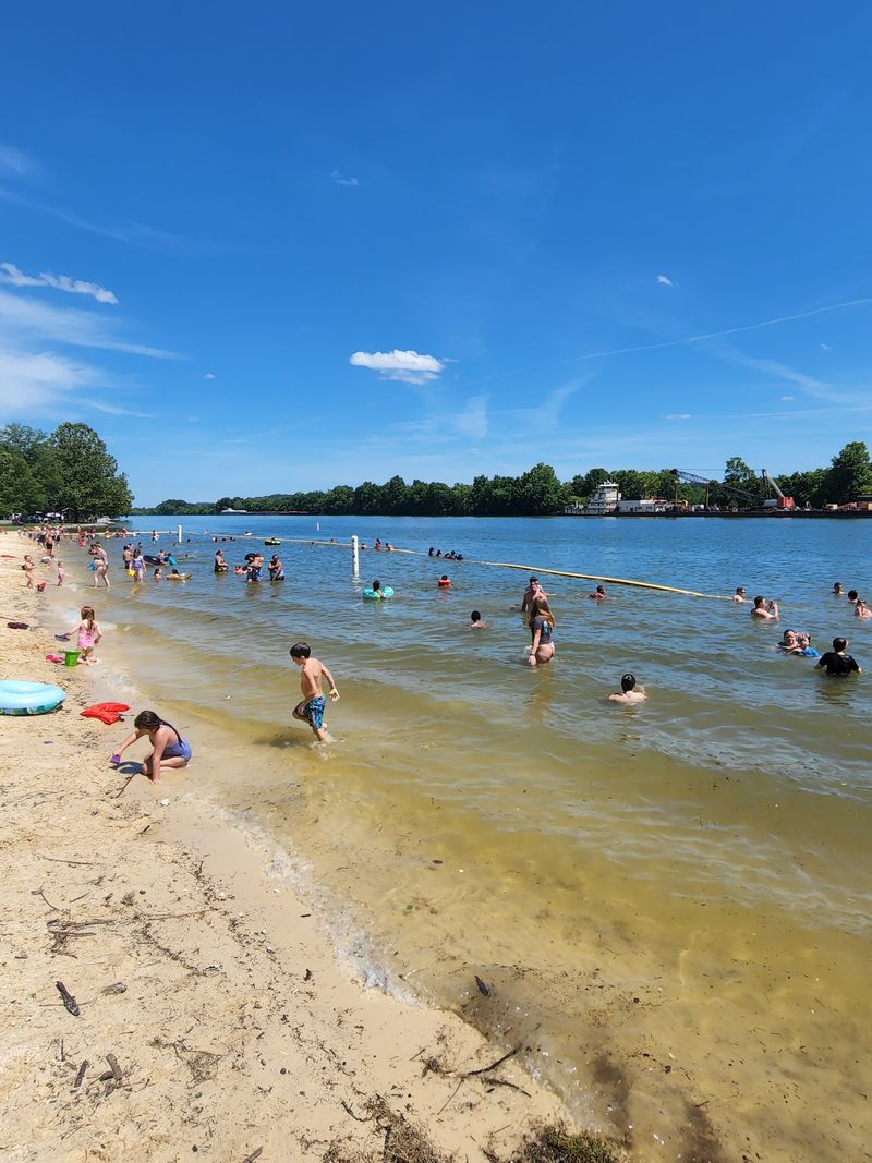 Come Swim on a Sandy Beach