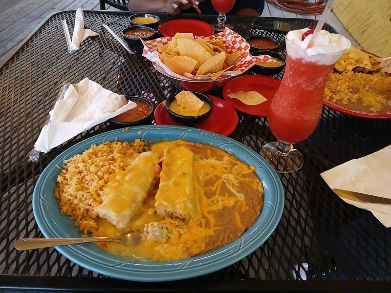 Cheese Enchiladas and the Special Meat Sauce