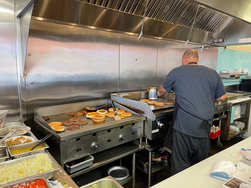 The Griddle Masters at Work