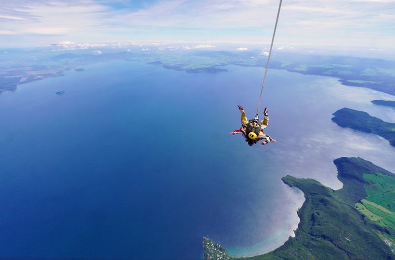 Skydiving Over Volcanoes or Lakes — Taupo & Beyond
