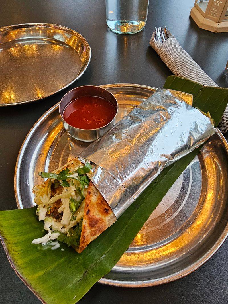 Chicken Kathi Roll Street Style Wrap