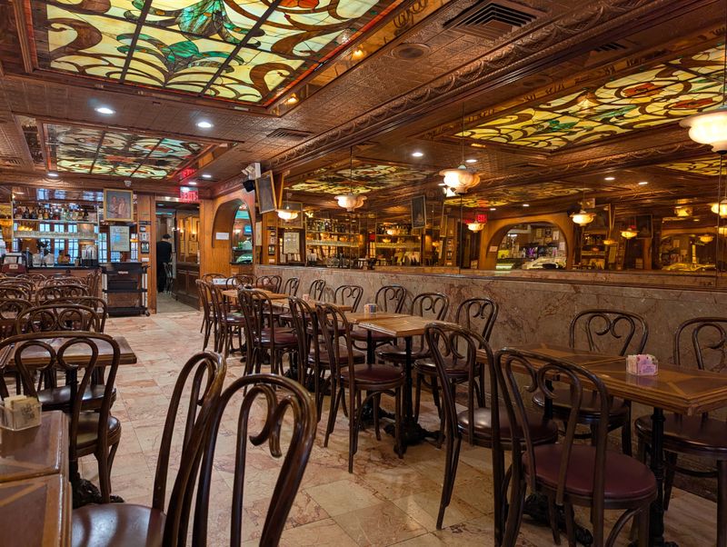 The Stained Glass Ceiling And The Room It Crowns