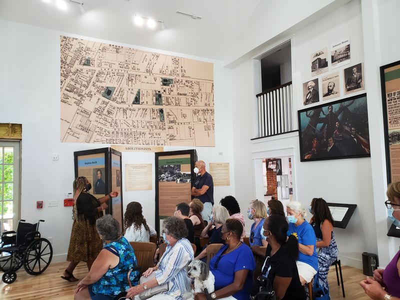 Docent stories that land softly and stick