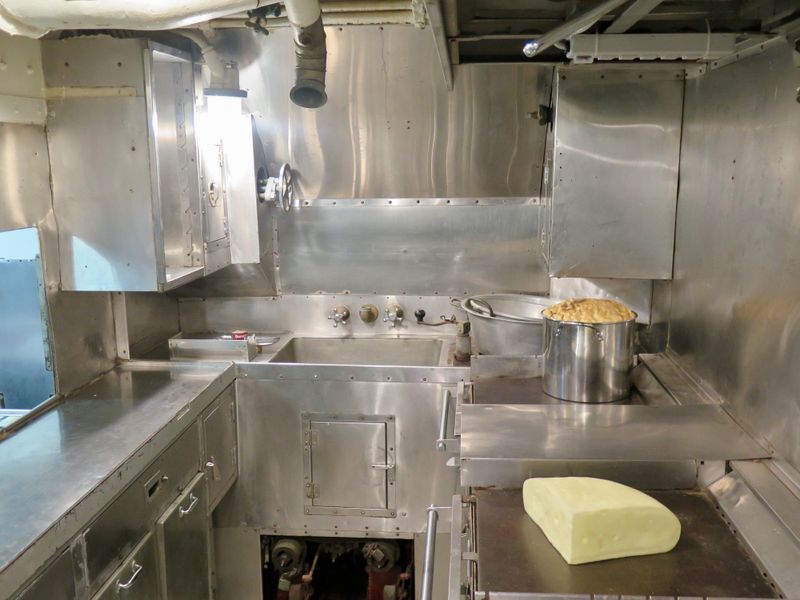 Visit the Galley Where Cooks Fed the Entire Crew