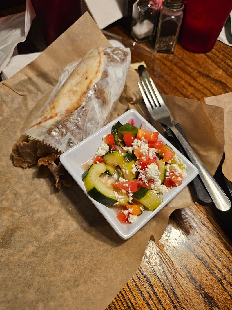 Cucumber Tomato Salad With Feta