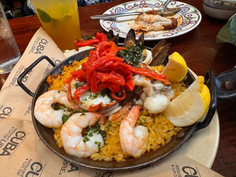 Seafood Paella For Sharing