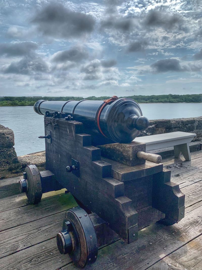 Guns, Embrasures, And Angles